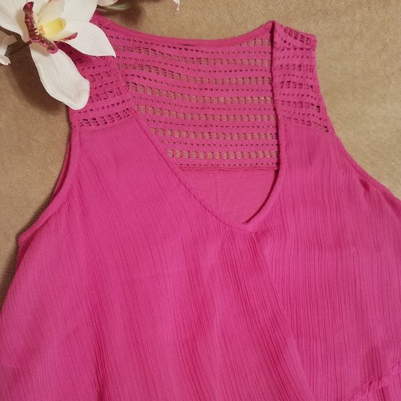 INC - Pink Tank / sleeveless blouse - Picture 9 of 14